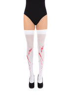 White Stockings With Blood Stain Costume Accessory