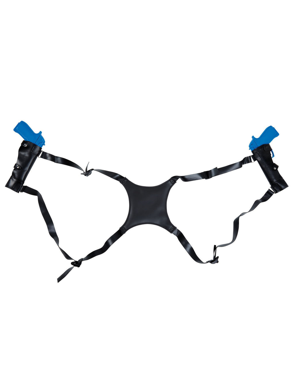 Double Holster Belt with Two Prop Guns