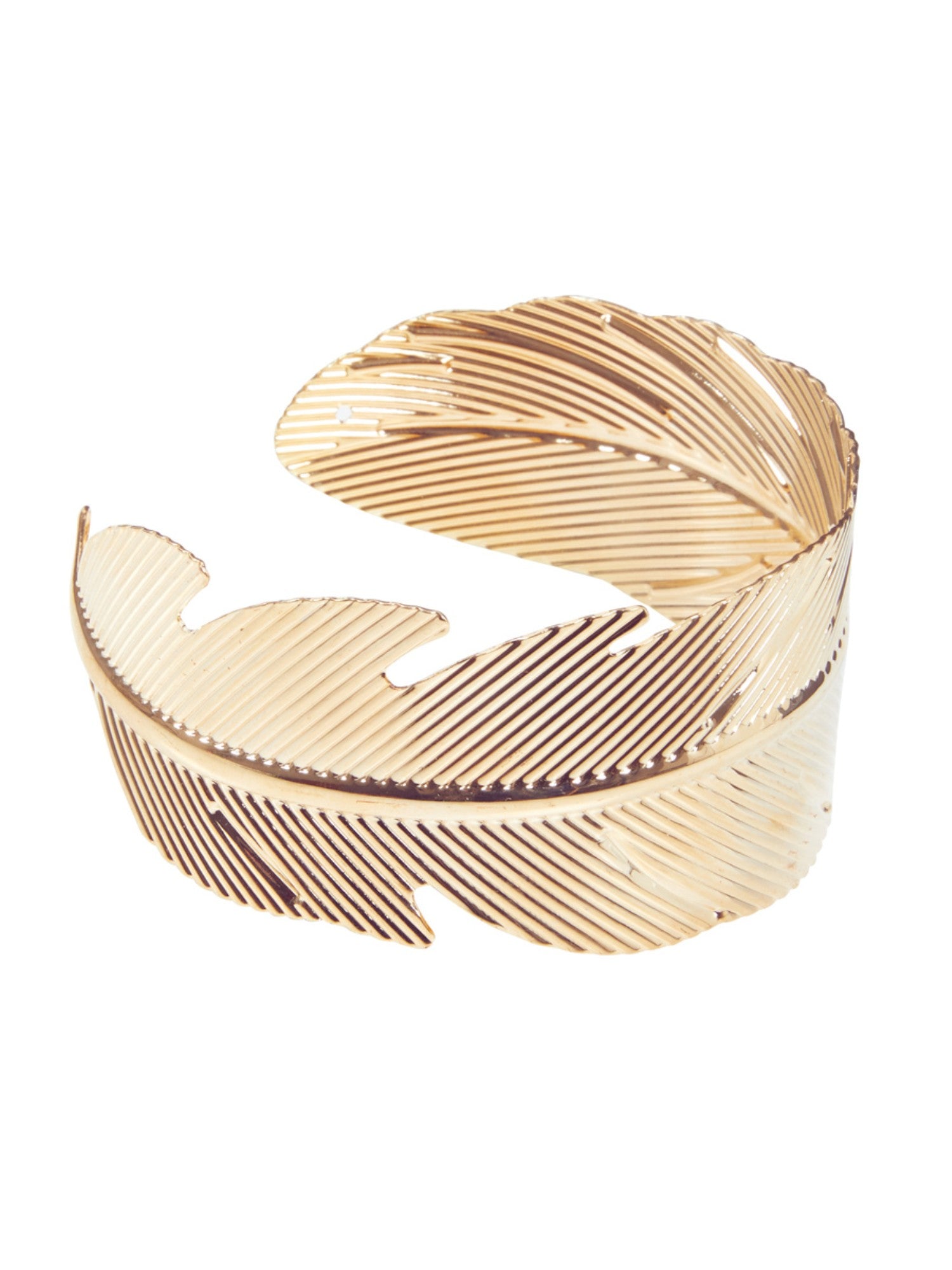 Gold Roman Leaf Armband