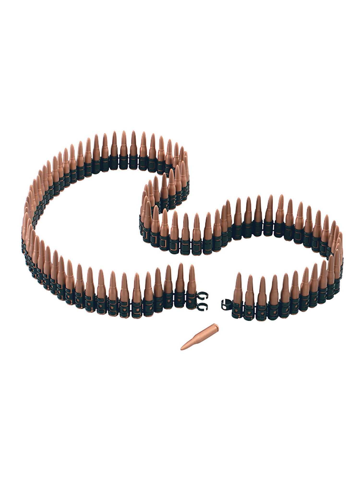 Deluxe Bullet Belt Plastic Costume Accessory