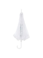 White Lace Parasol Costume Accessory