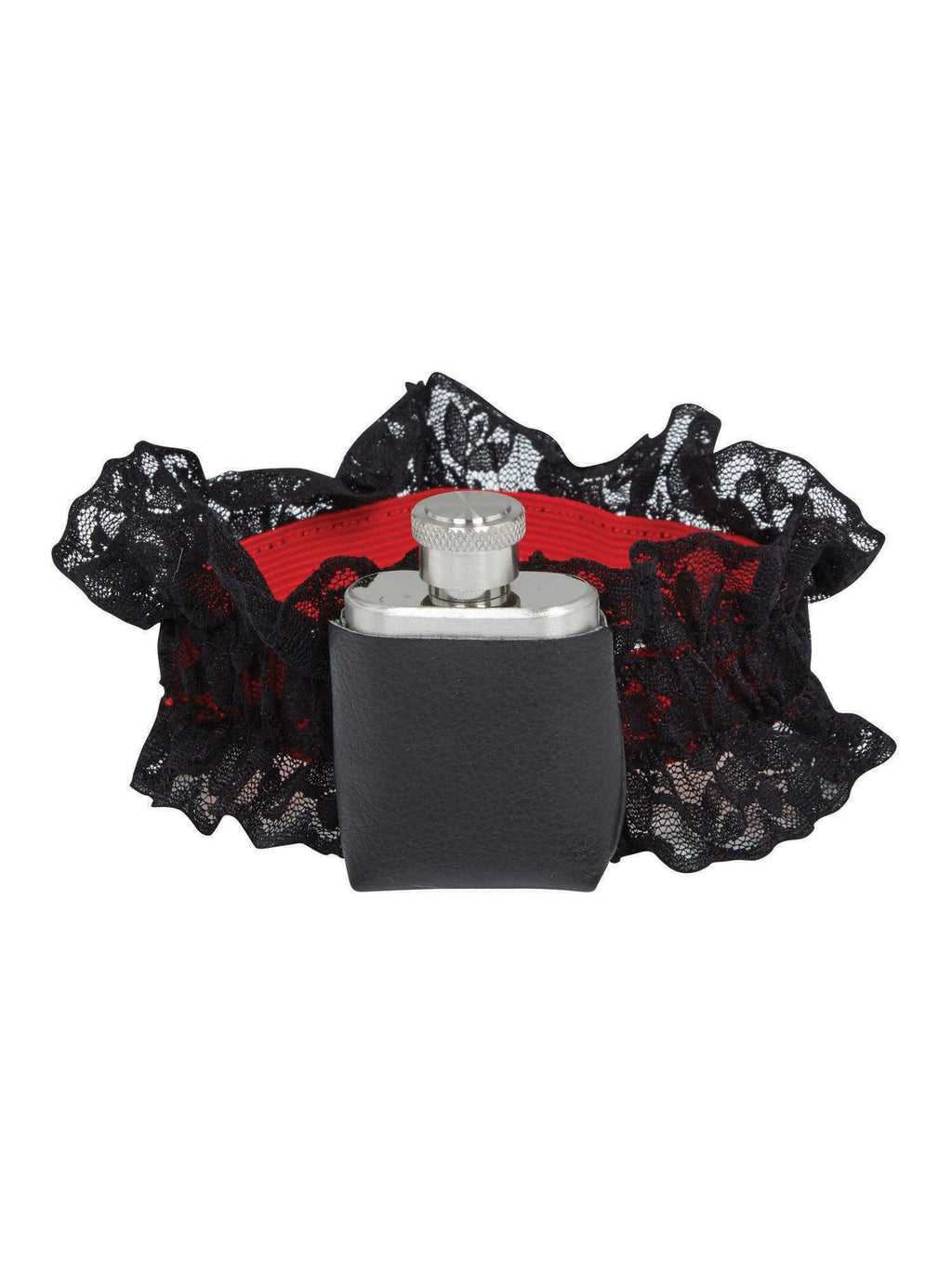 Garter With Hip Flask