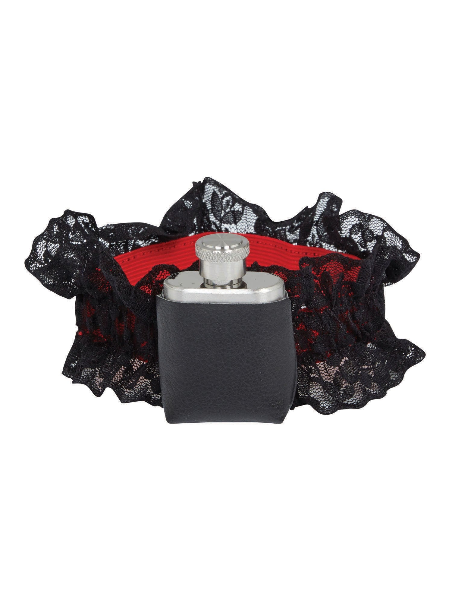 Garter With Hip Flask