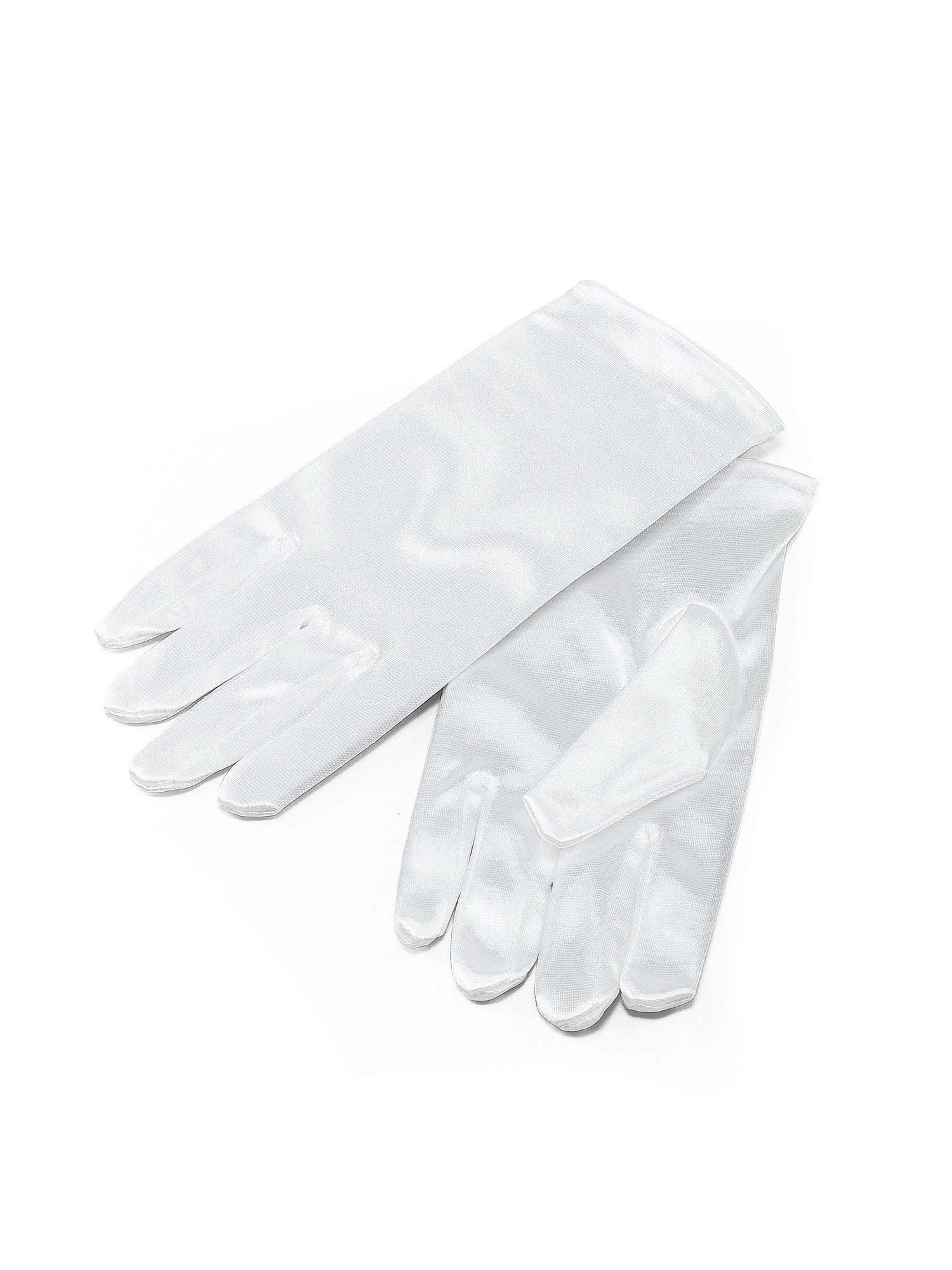 White Gloves Costume Accessory