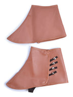 Brown Steampunk Spats