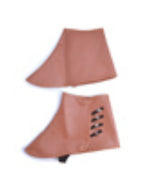 Brown Steampunk Spats