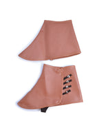 Brown Steampunk Spats