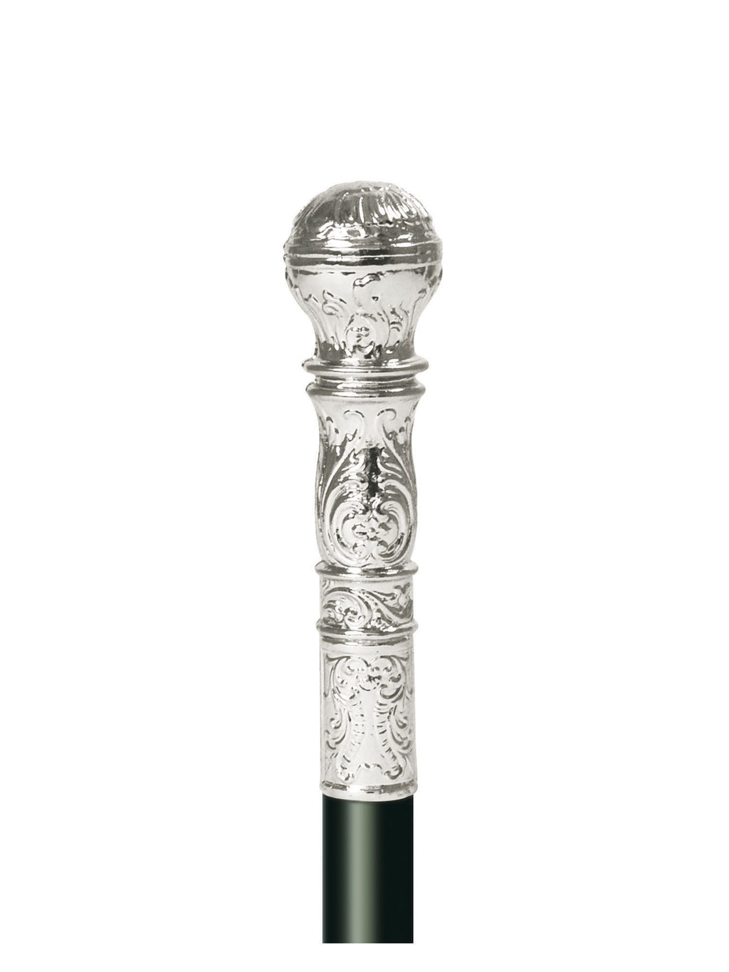 Silver Ball Cane Costume Accessory