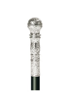 Silver Ball Cane Costume Accessory