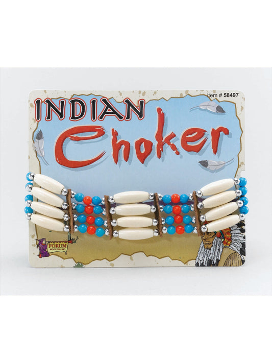 Deluxe Native American Choker Costume Accessory