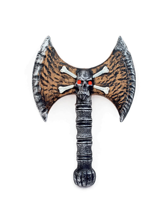 Viking Skull Axe Costume Accessory