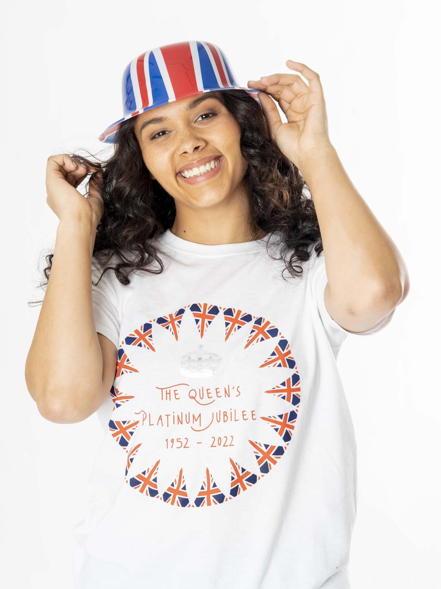 Adult Union Jack Bowler Hat