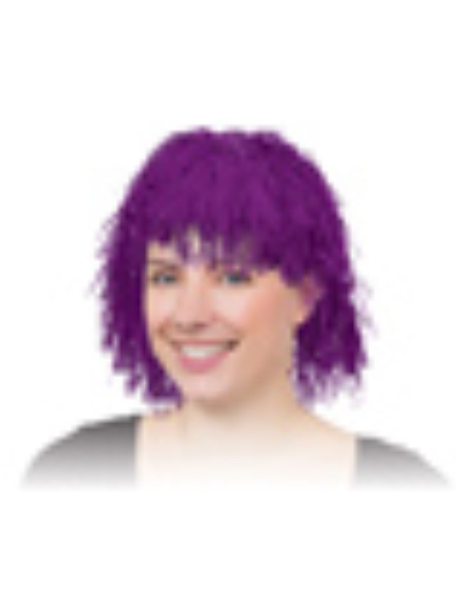 Cerise Tinsel Wig