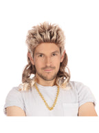 Brown Mullet Wig 2-Tone