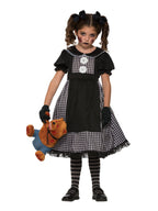 Kids Dark Rag Doll Costume