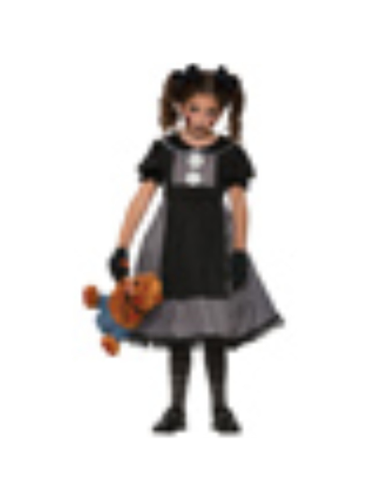 Kids Dark Rag Doll Costume