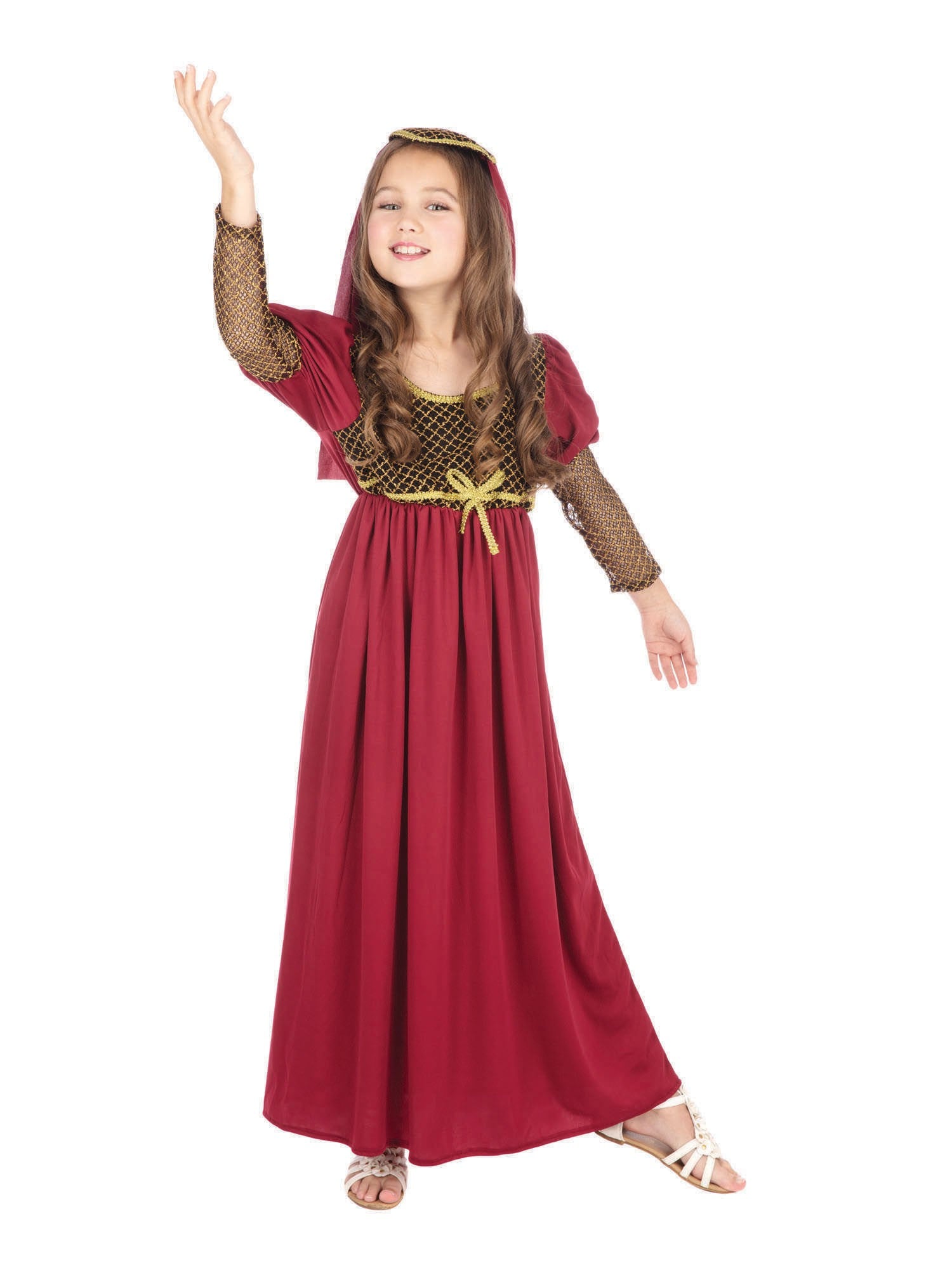 Kids Red Juliet Costume