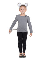 Grey Mouse Ears and Tail Set