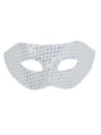 White Sequin Eyemask