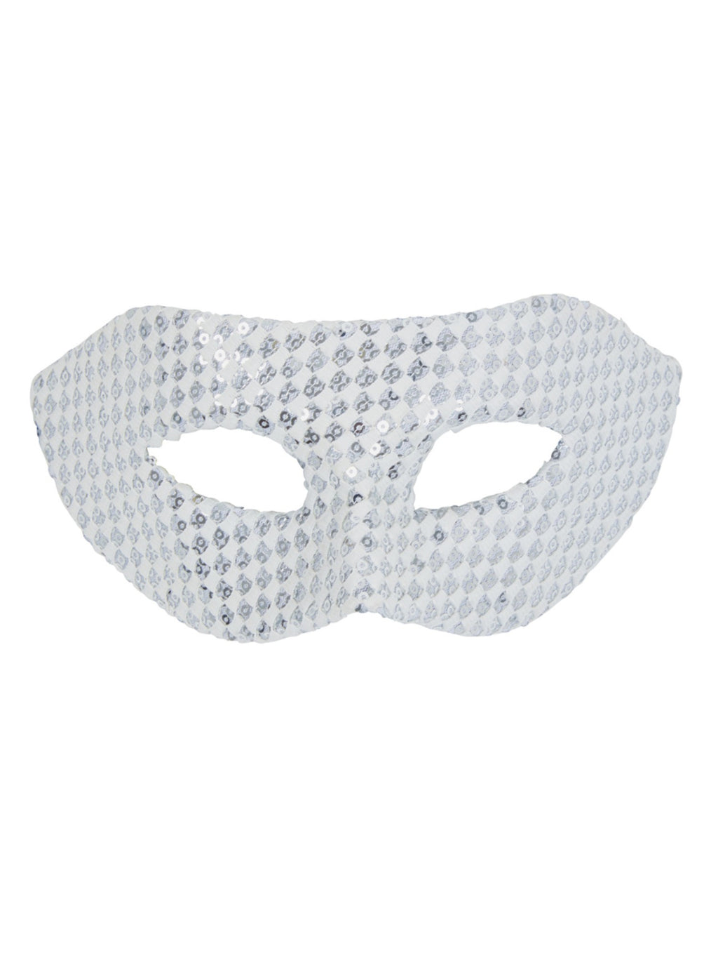 White Sequin Eyemask