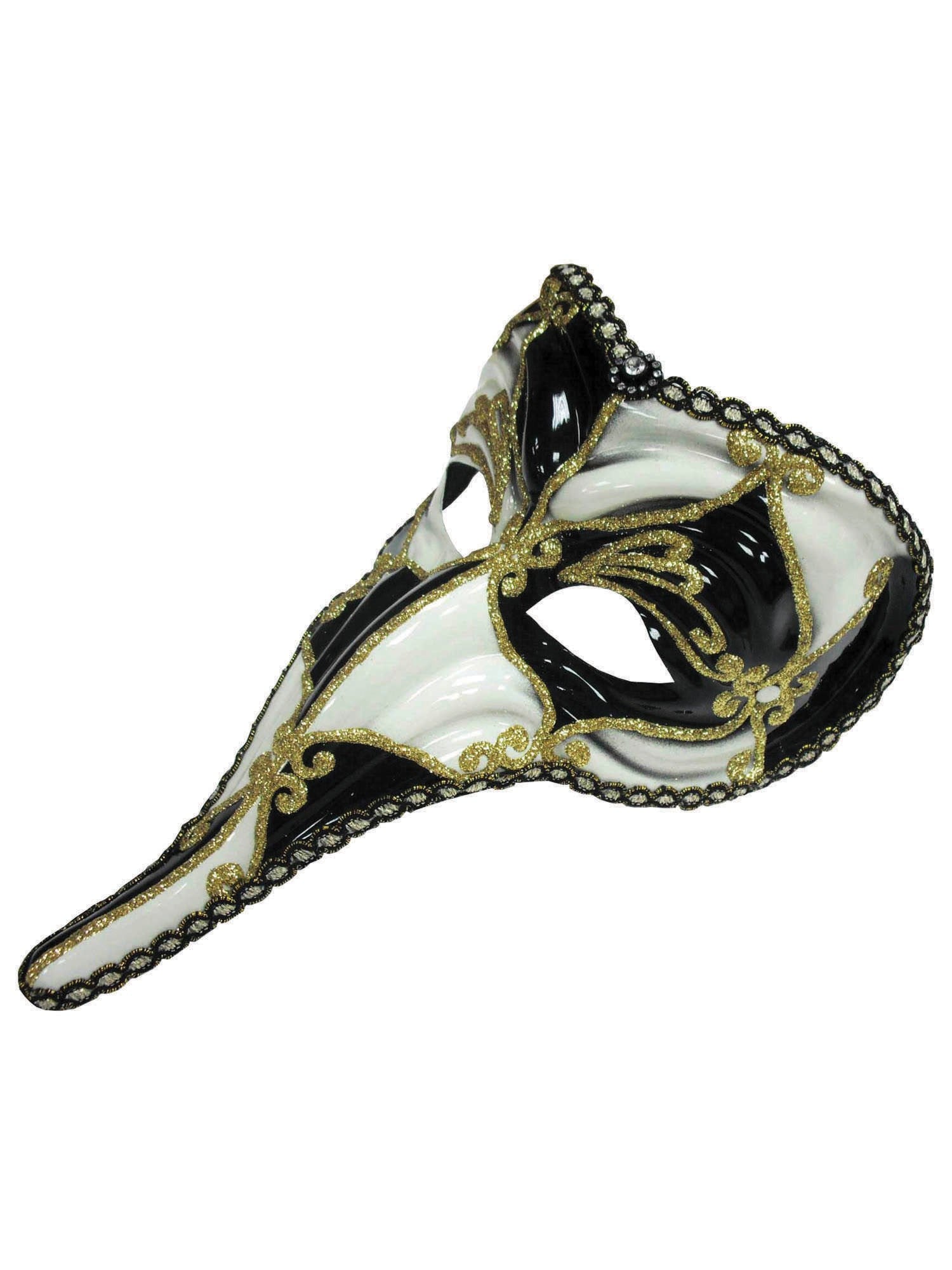 Black & White Loki Mask