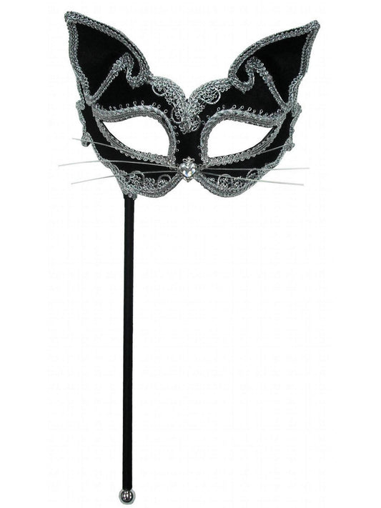 Cat Mask On Stick