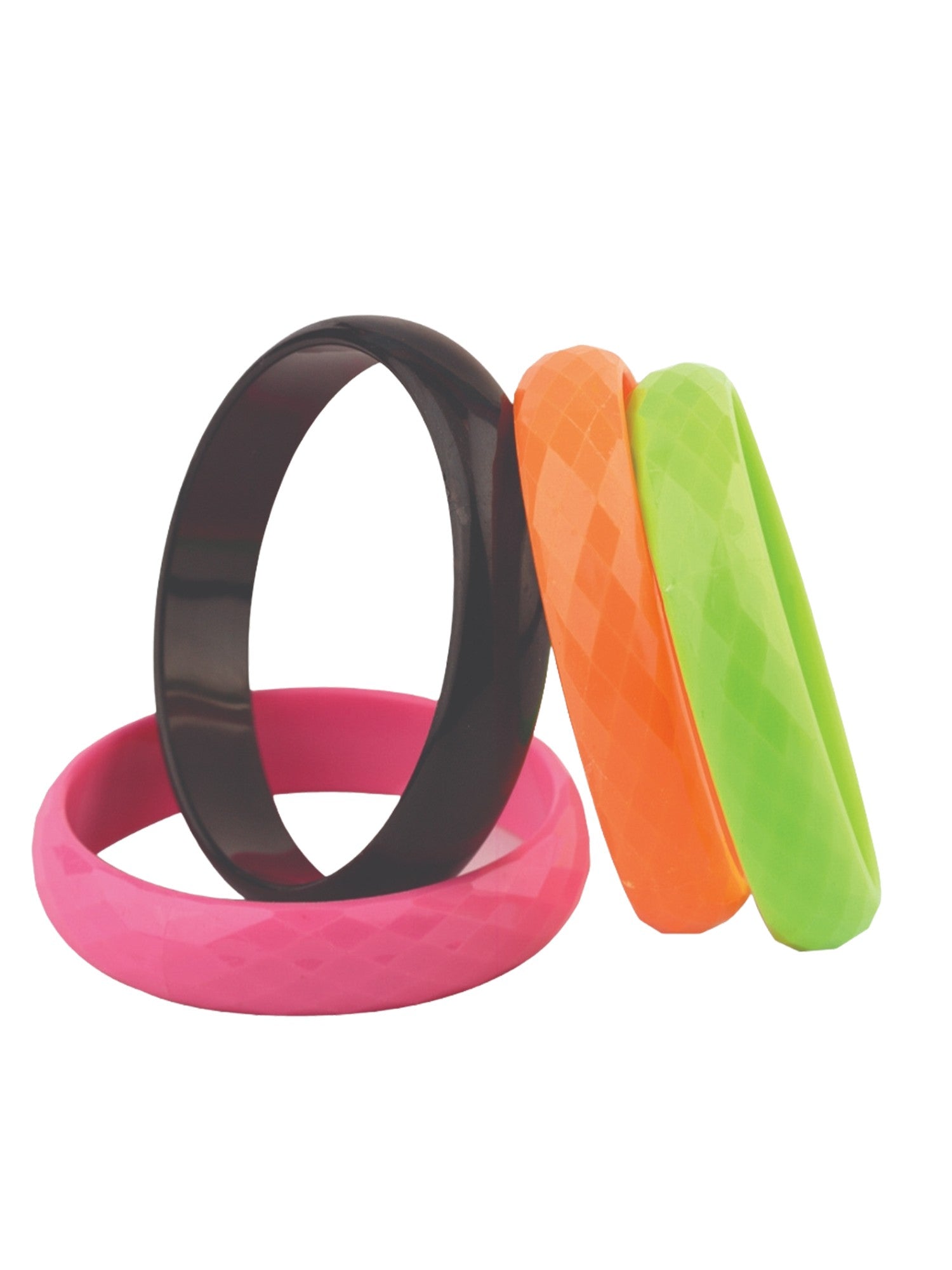 80's Bangle Bracelets Set