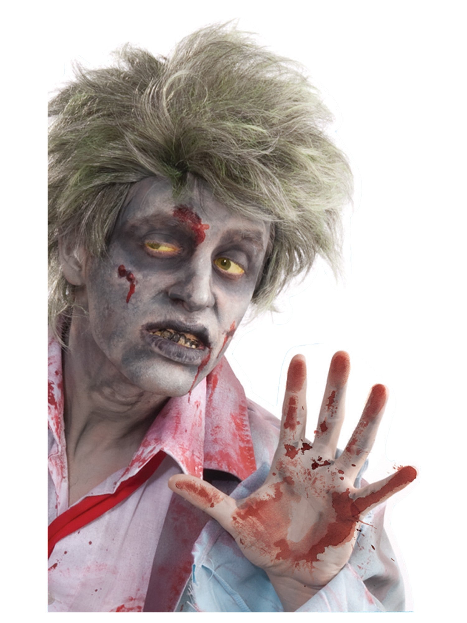 Peeping Zombie Window Sticker