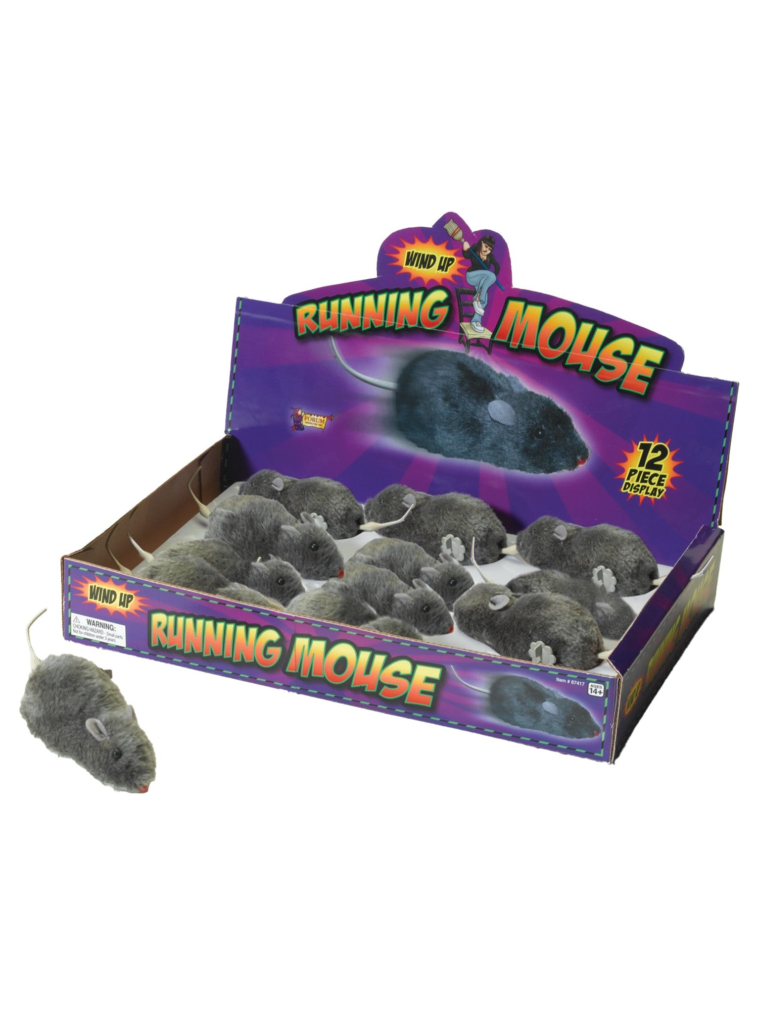 Wind Up Grey Mouse