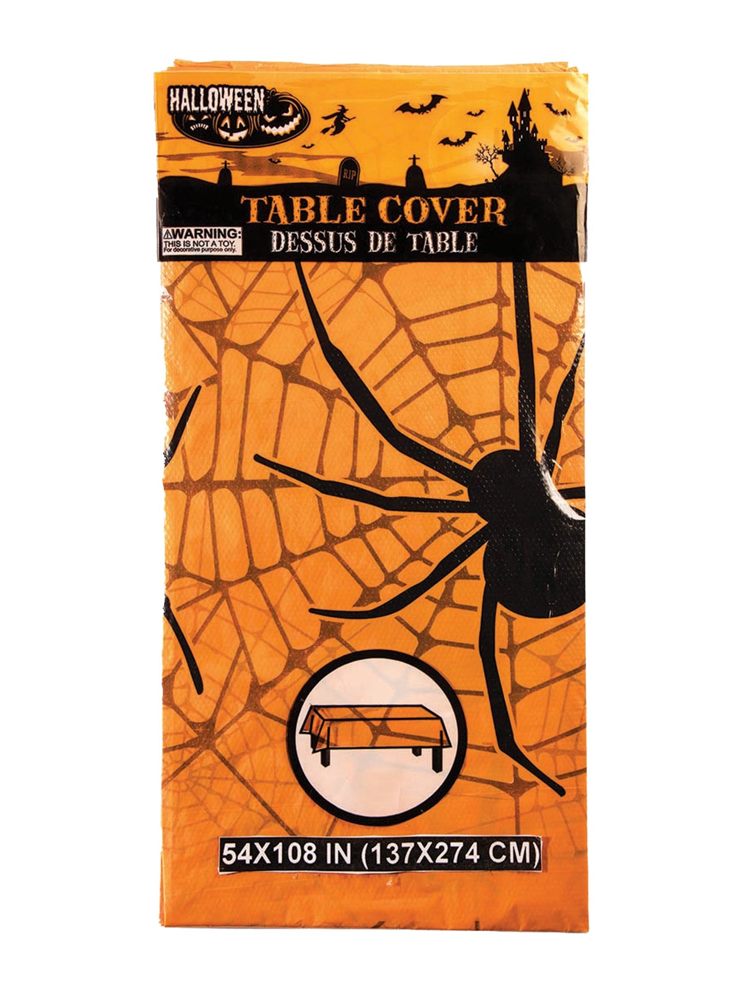 Halloween Party Table Cover