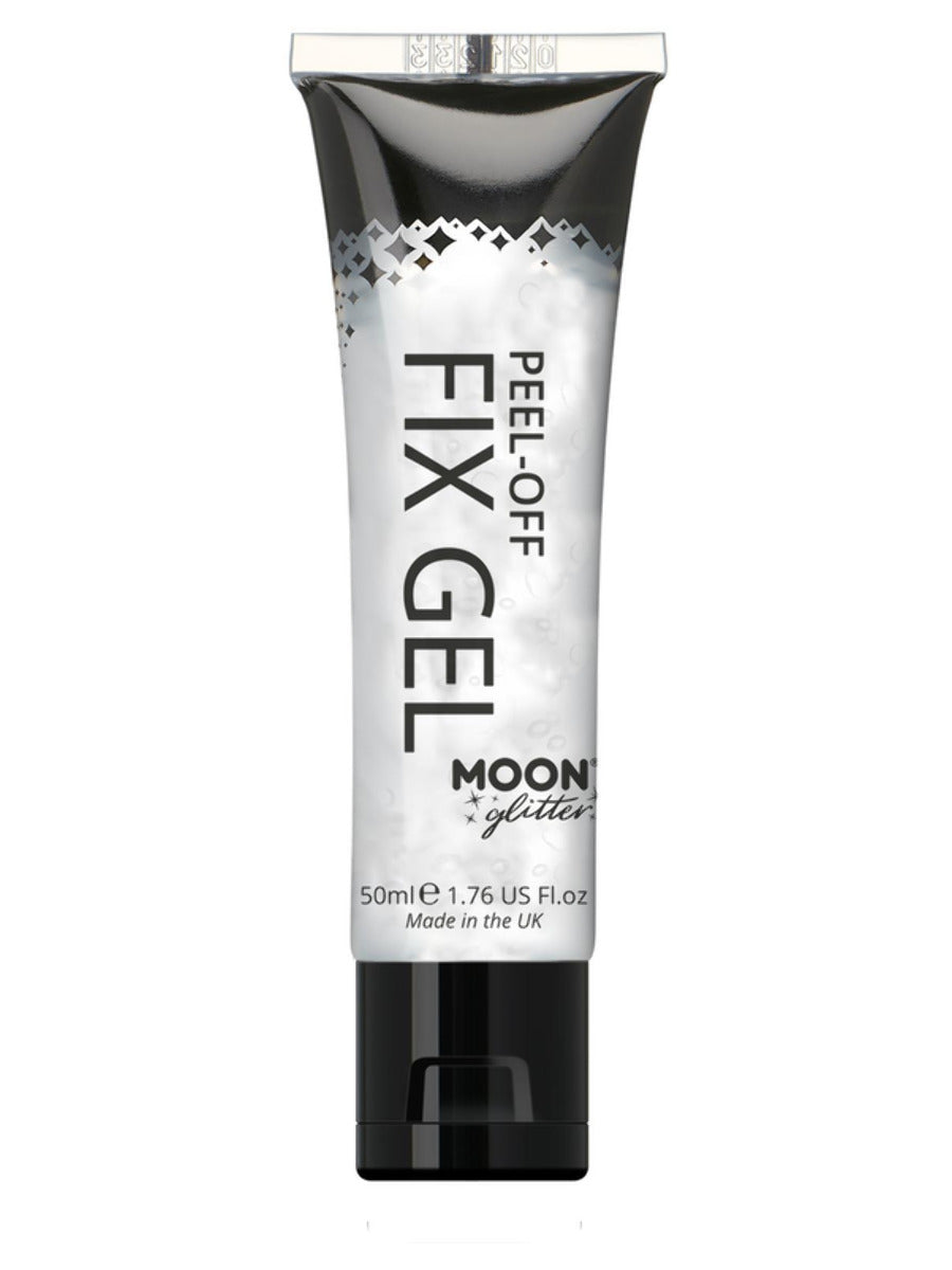 Moon Glitter Peel-Off Glitter Fix Gel, Clear