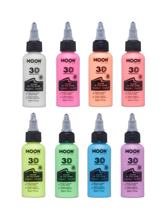 Glow in the Dark Fabric Paint by Moon Glow