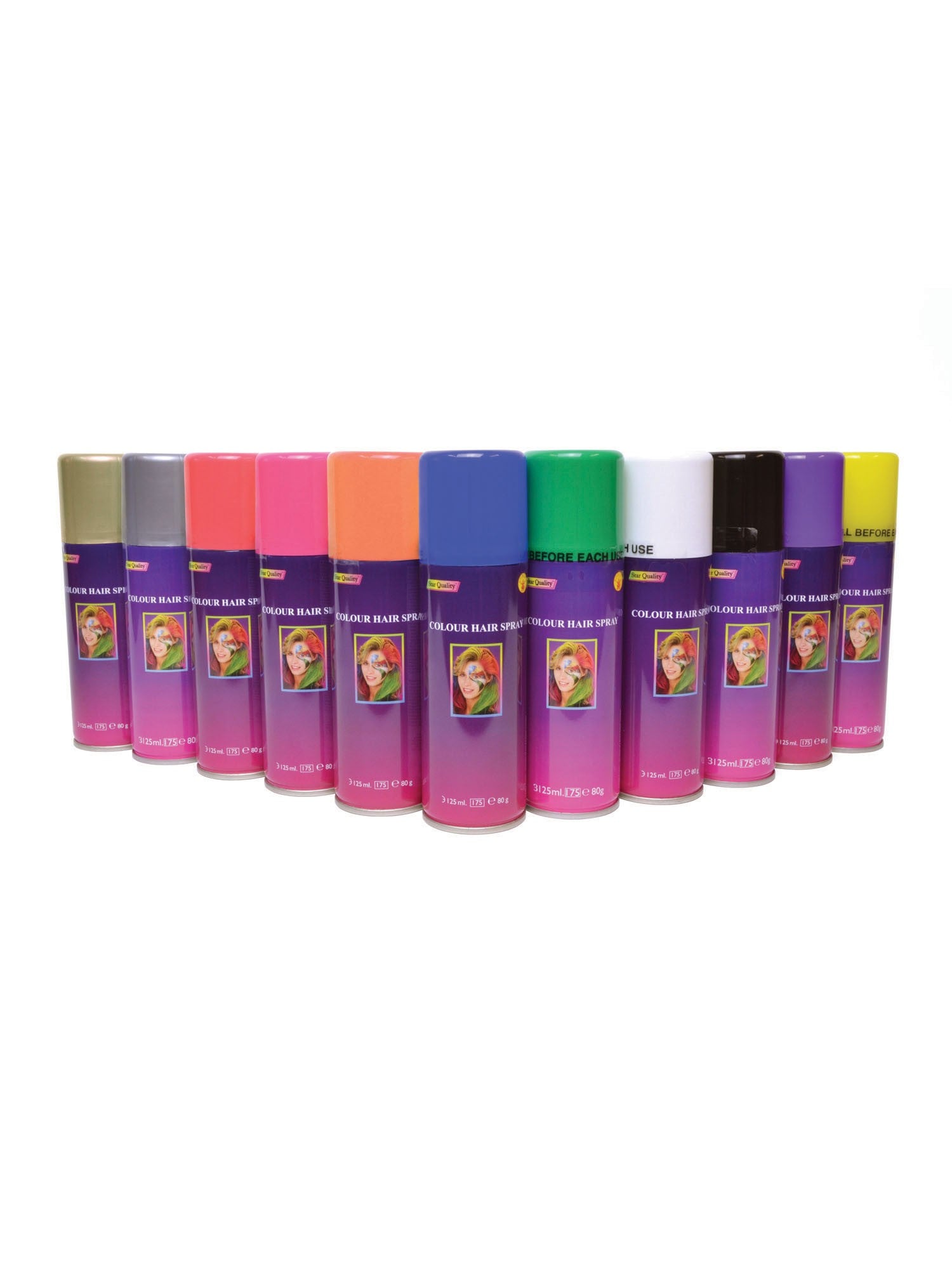 Fluorescent Hairspray