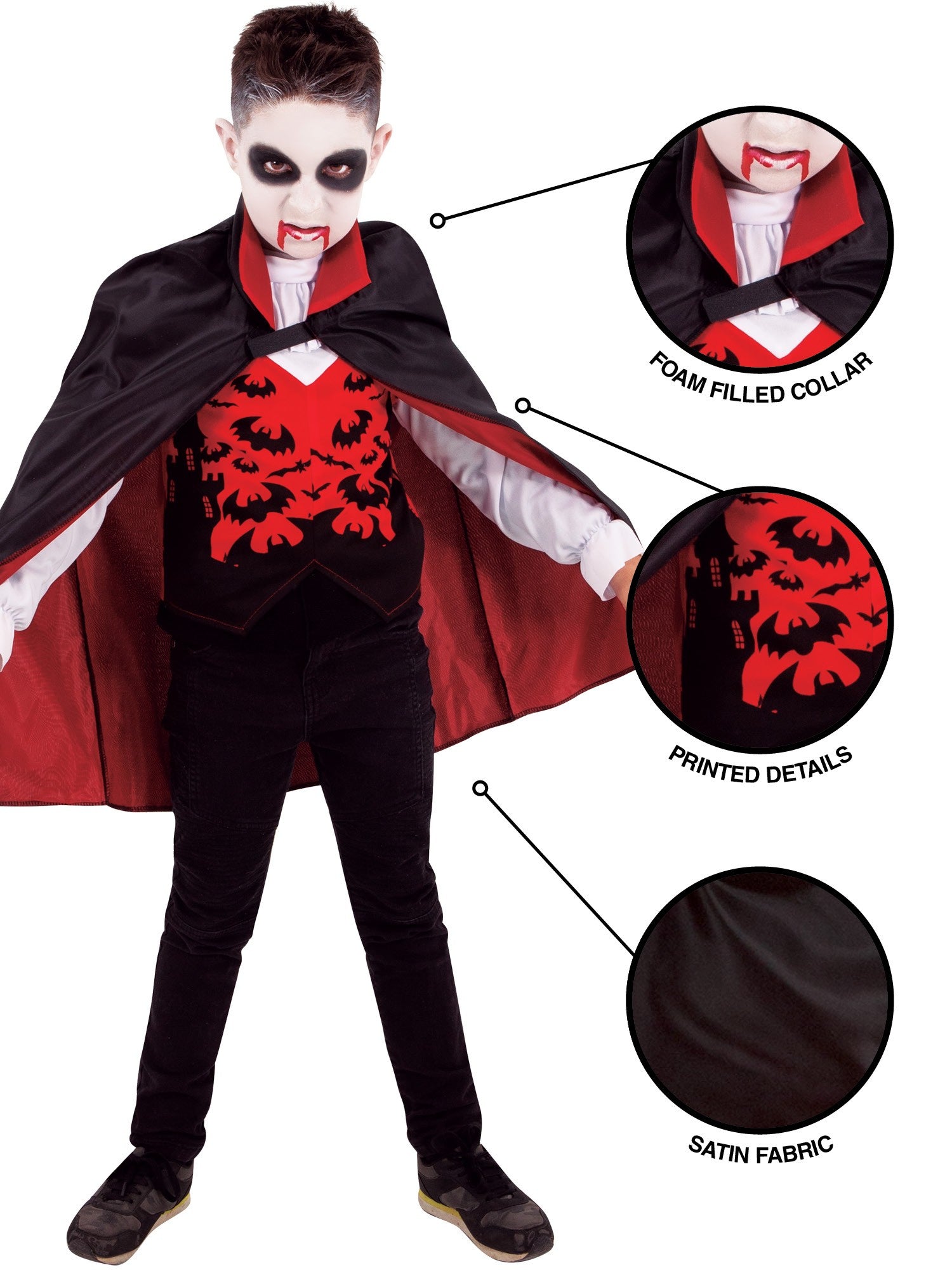 Vampire Boy Kids Costume