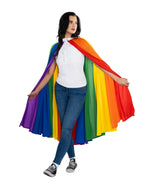 Rainbow Long Cape