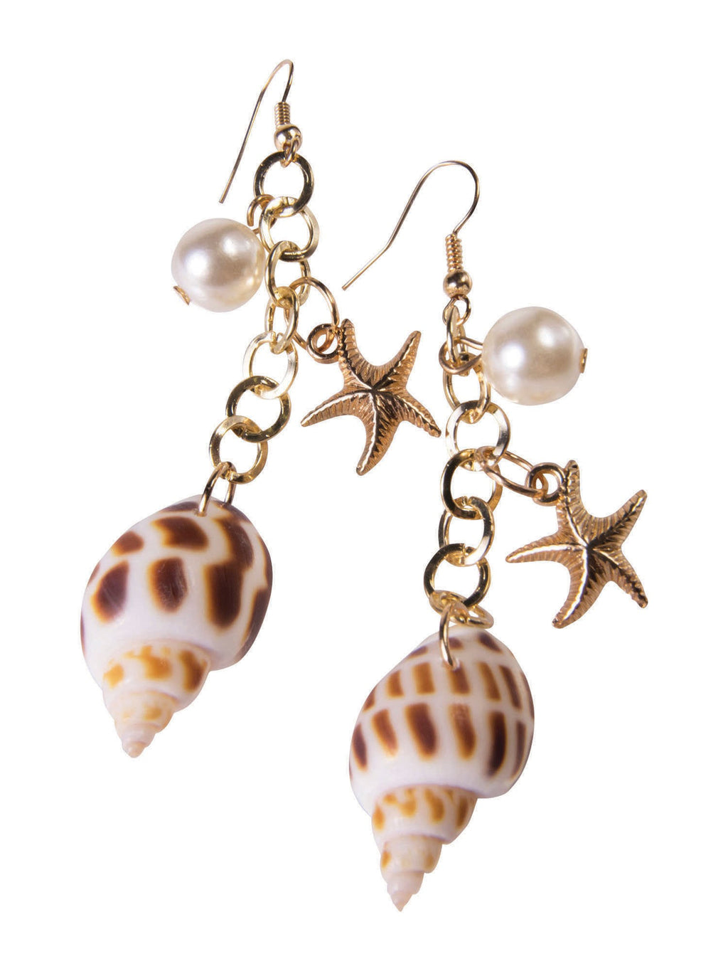 Mermaid Earrings Costume Accessory