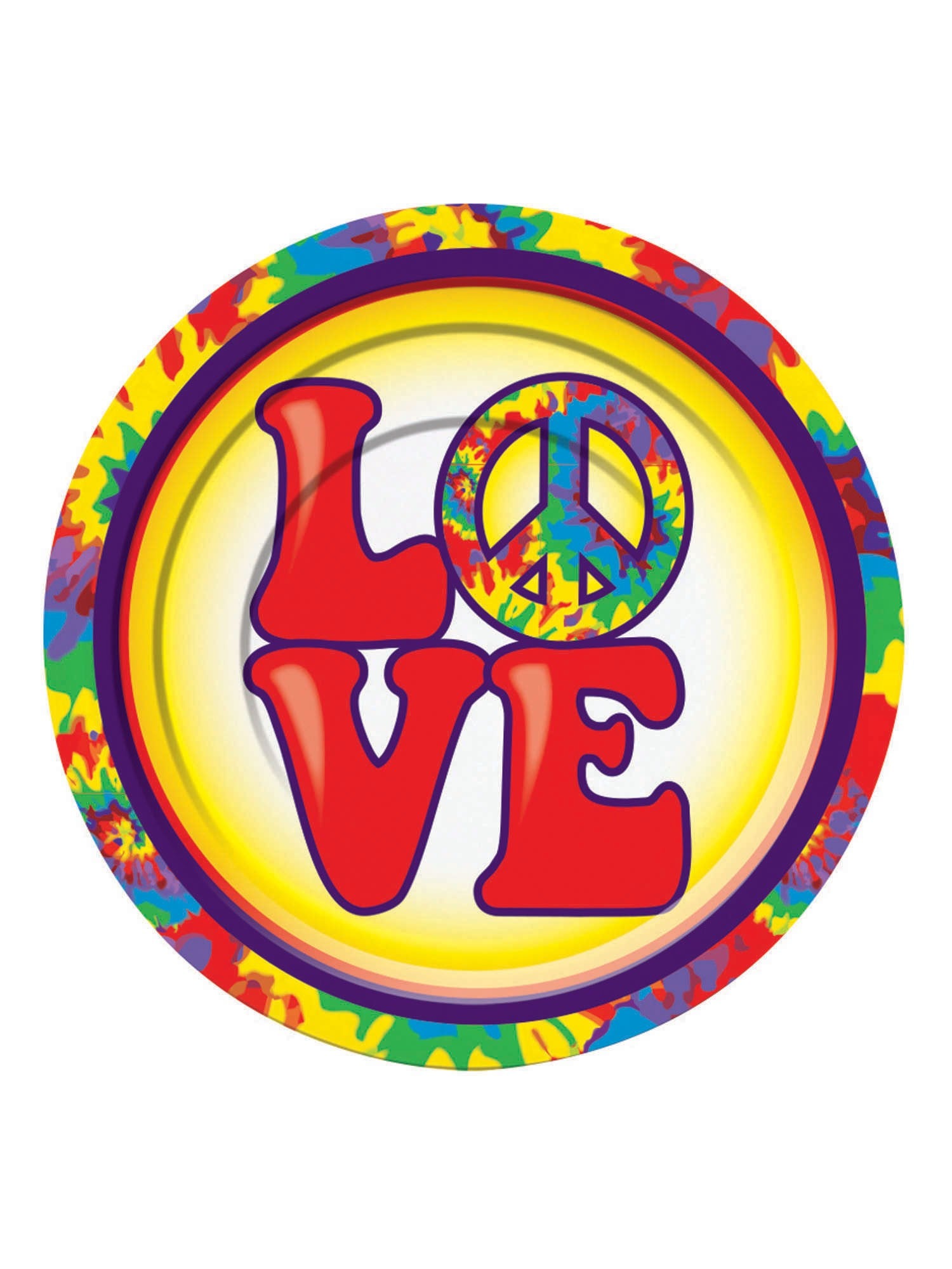 Dessert Plates Set Hippie