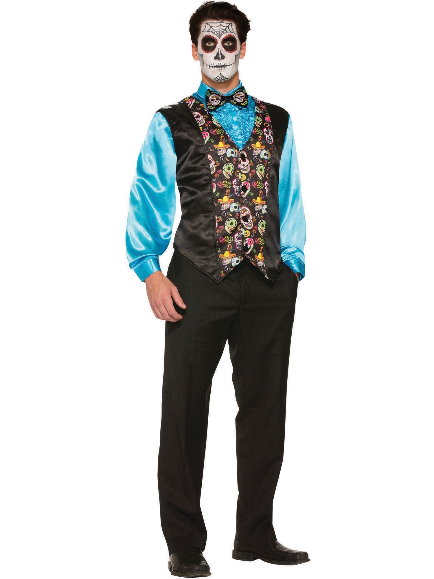 Day Of The Dead Bow Tie