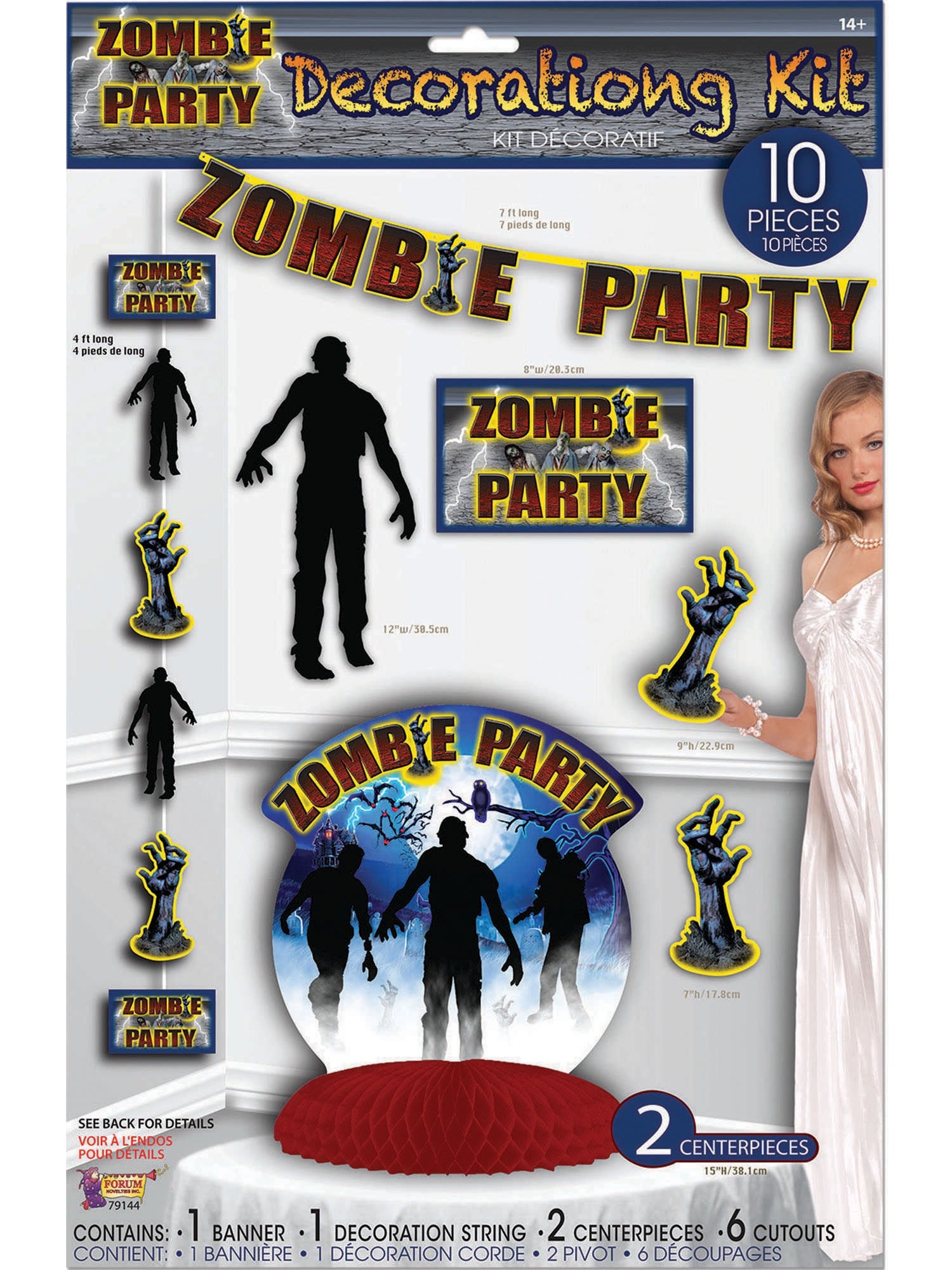 Party Decor Set Zombie