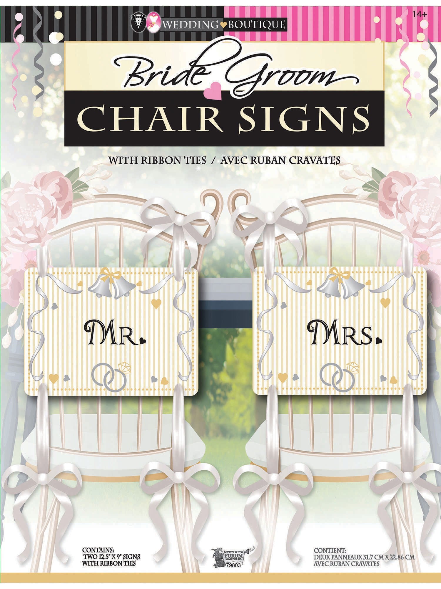 Mr & Mrs Wedding Chair