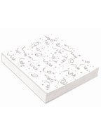16 Pack Silver Confetti Napkins