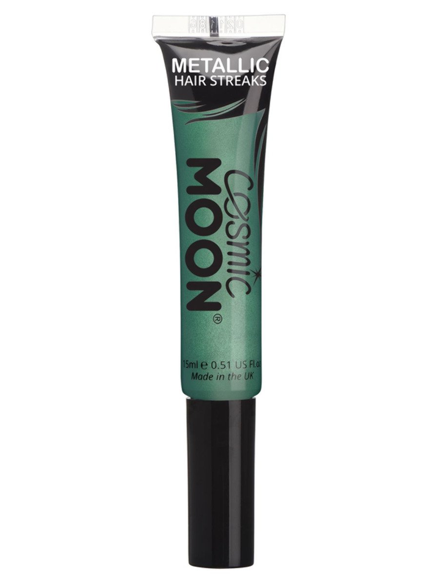 Cosmic Moon Metallic Hair Streaks