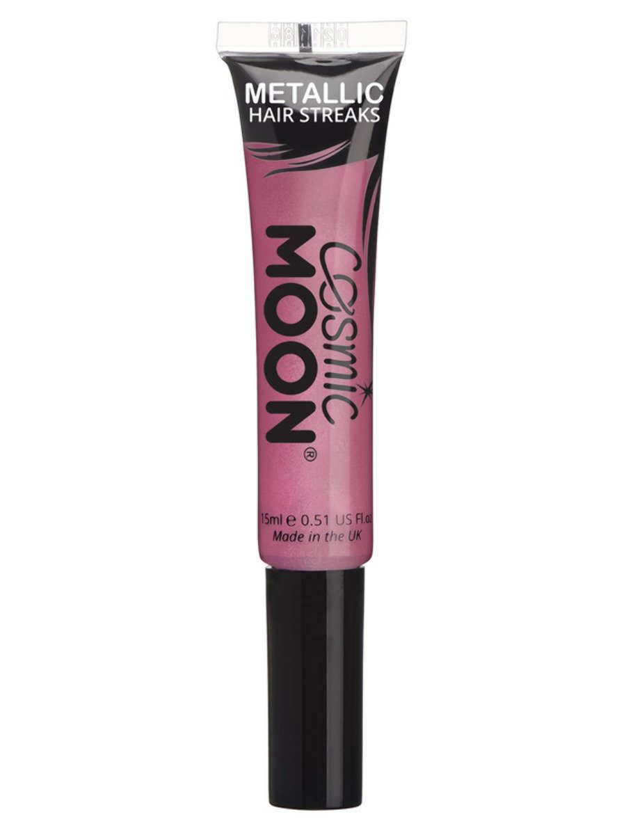 Cosmic Moon Metallic Hair Streaks