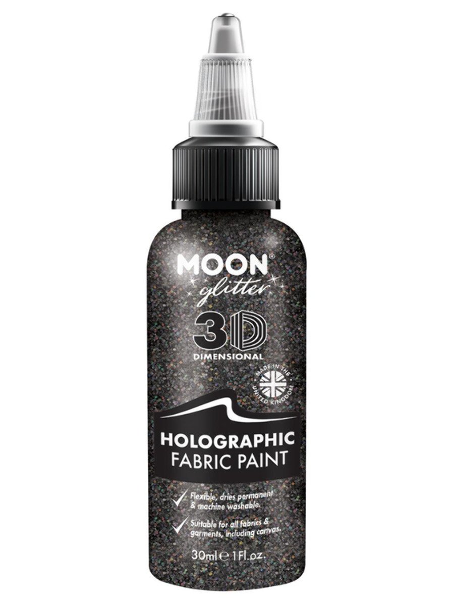 Moon Glitter Holographic Glitter Fabric Paint