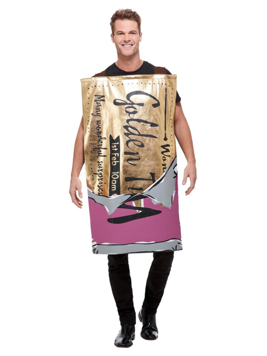 Adults Roald Dahl Winning Wonka Bar Costume