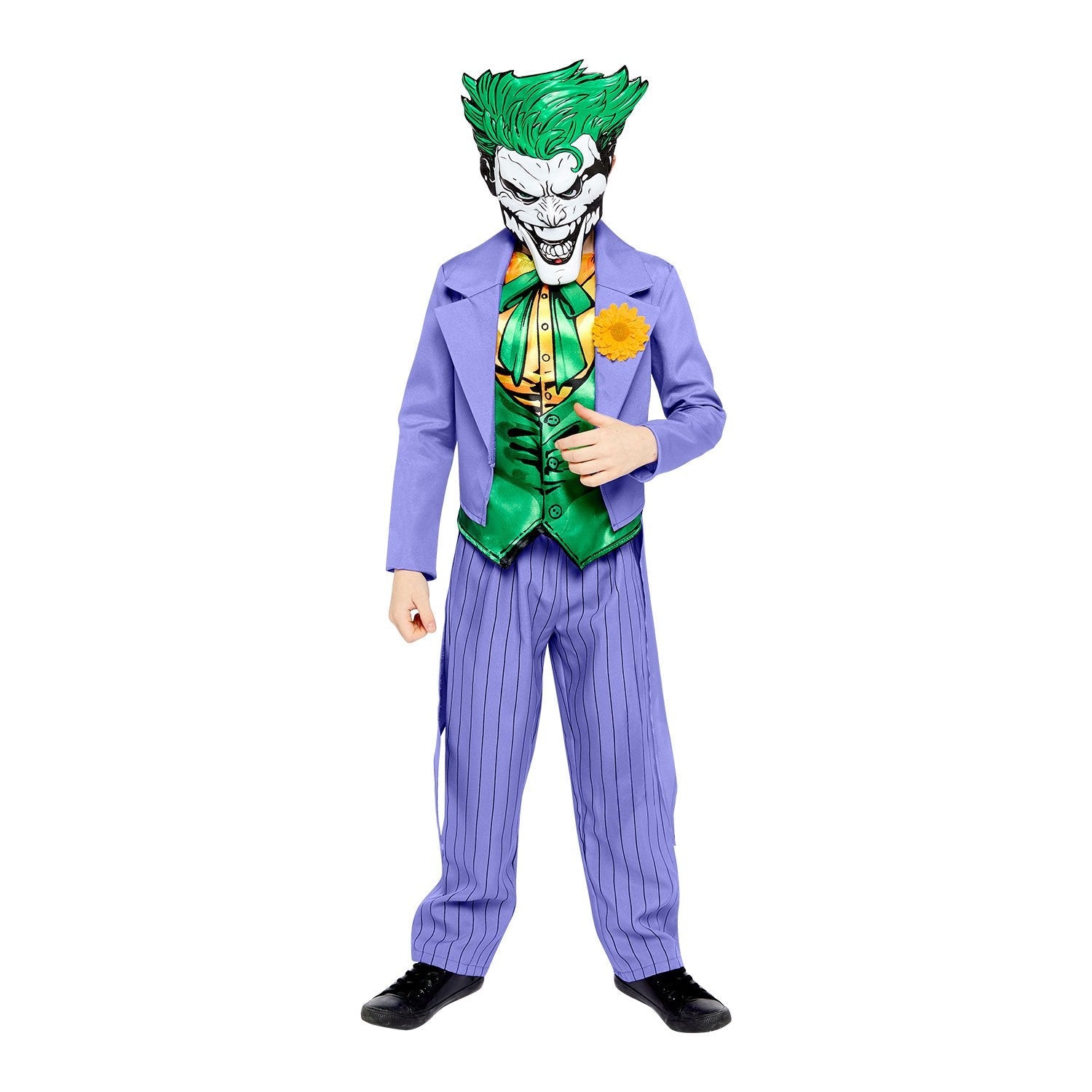 Joker Comic Childs Costume