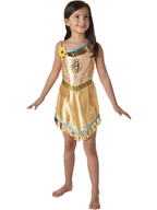 Girls Fairytale Pochontas Costume