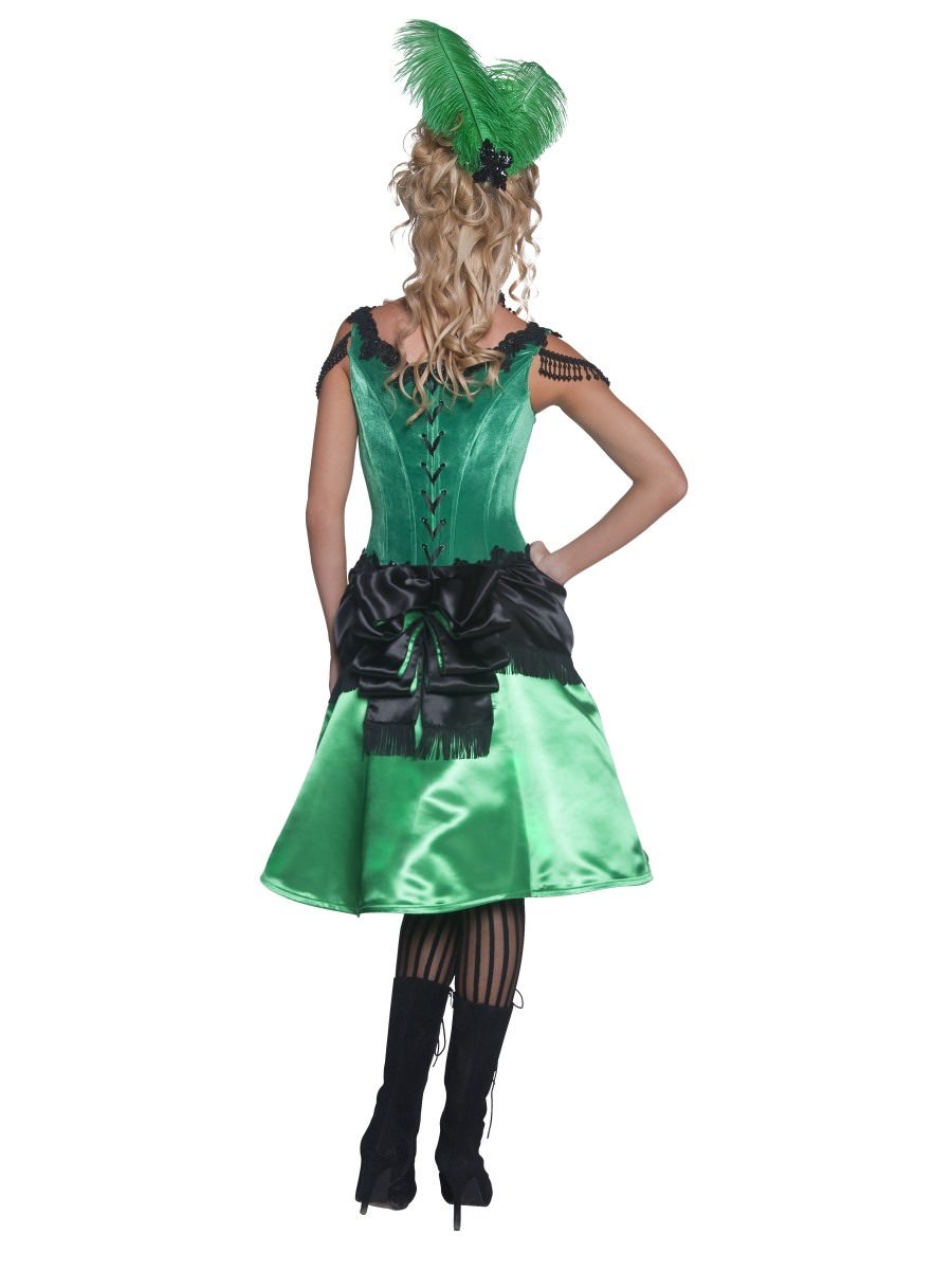 Authentic Western Saloon Girl Costume Alternative View 2.jpg