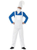 Garden Gnome Costume, Male, Blue