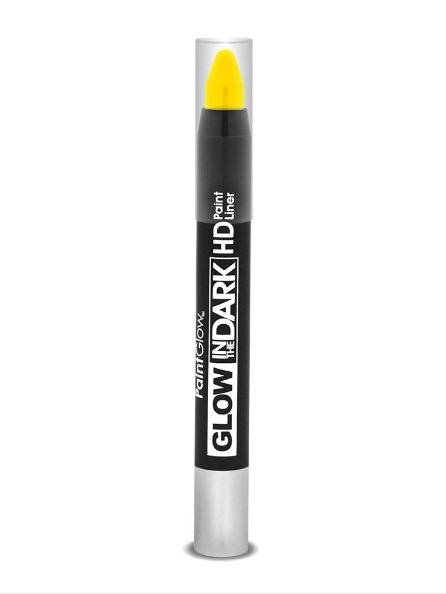 Glow in the Dark, Paint Liner, Yellow, 2.5g